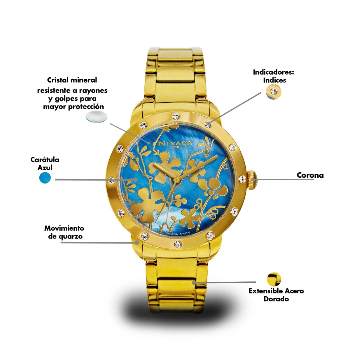 Reloj Flower 105 Dama